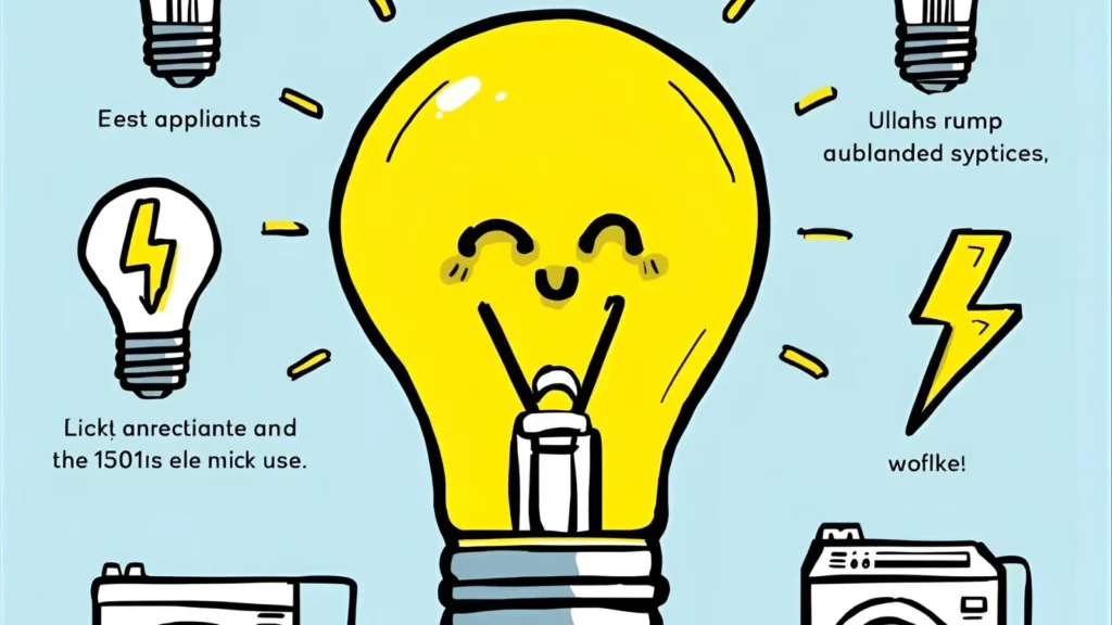 Save Energy Coloring Pages