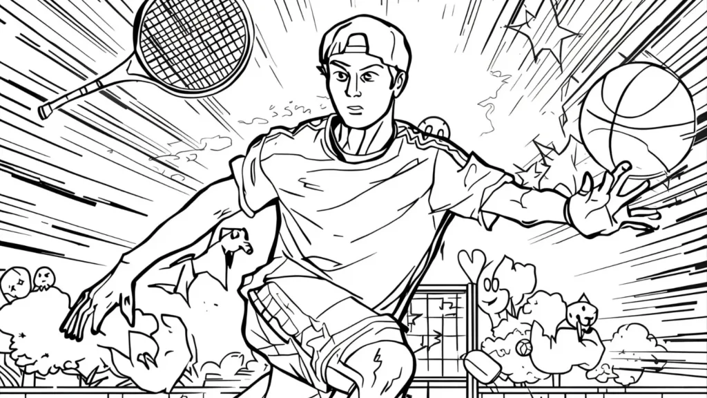 Sports Easter Bunny Pages