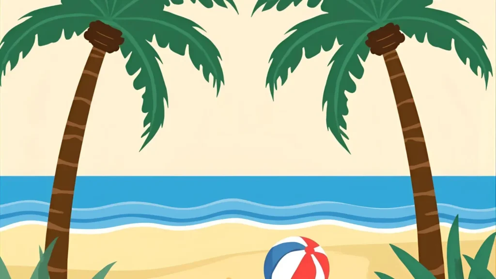 Summer Beach Dolphin Pages