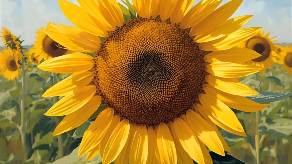 Sunflower Instagram Captions for Kids
