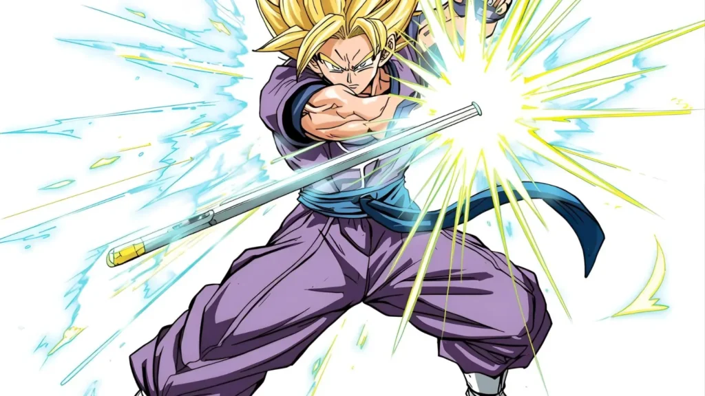 Trunks Sword Battle Pages