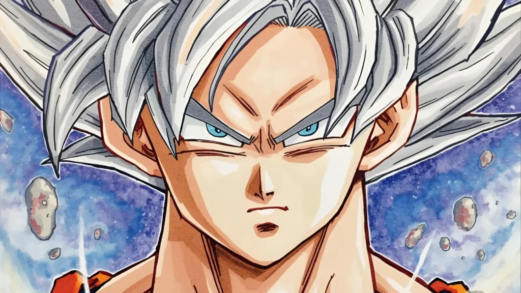 Ultra Instinct Goku Coloring Pages