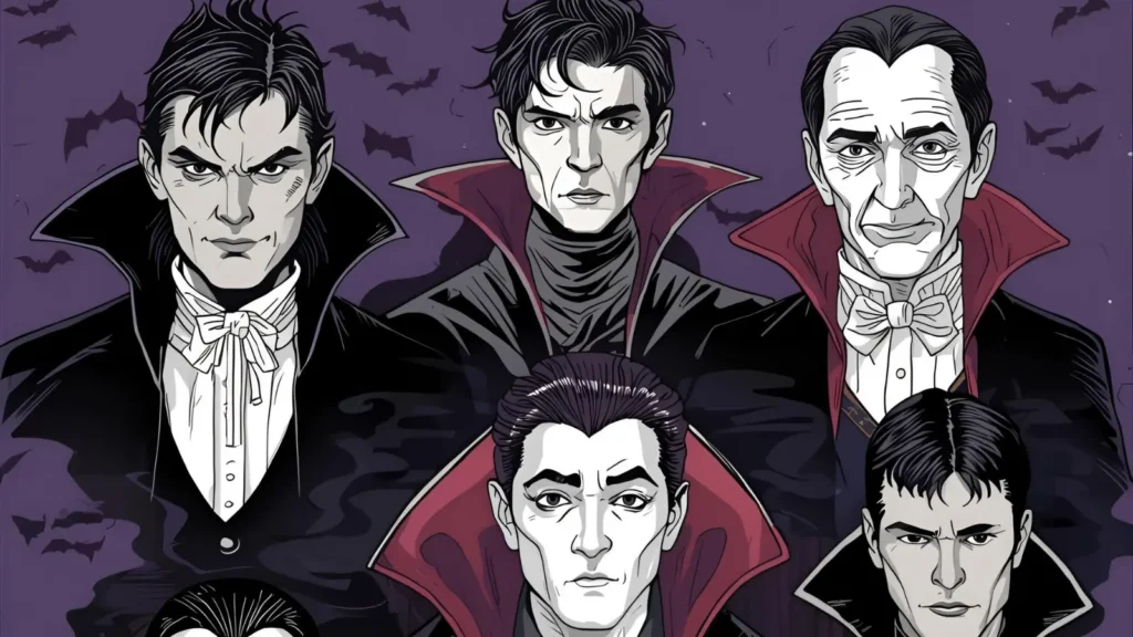 Vampire Coloring Pages