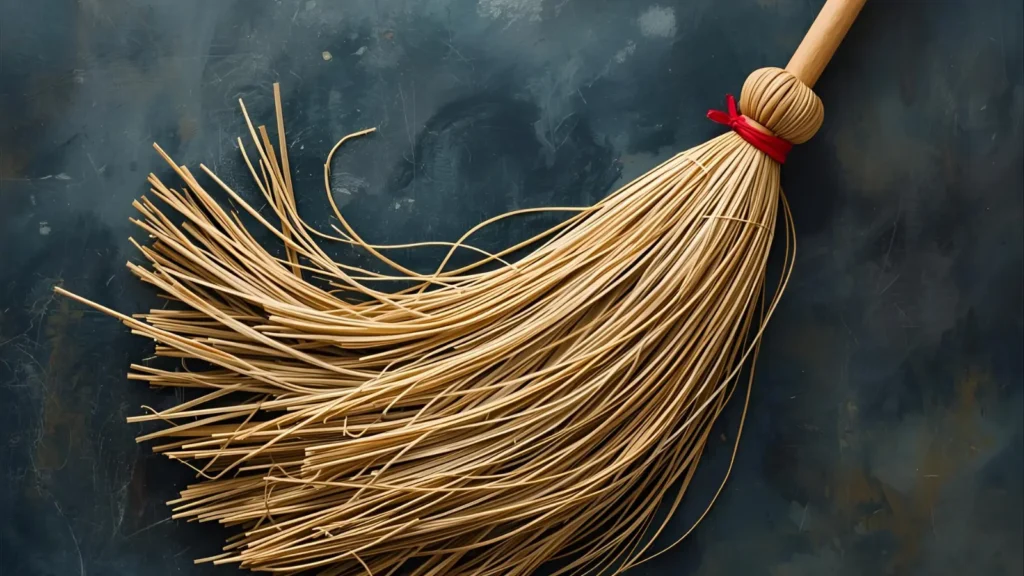 Witch’s Broom Coloring Pages