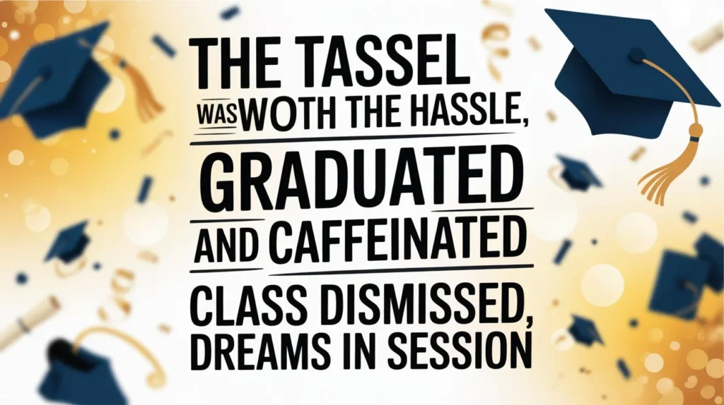 graduation instagram captions