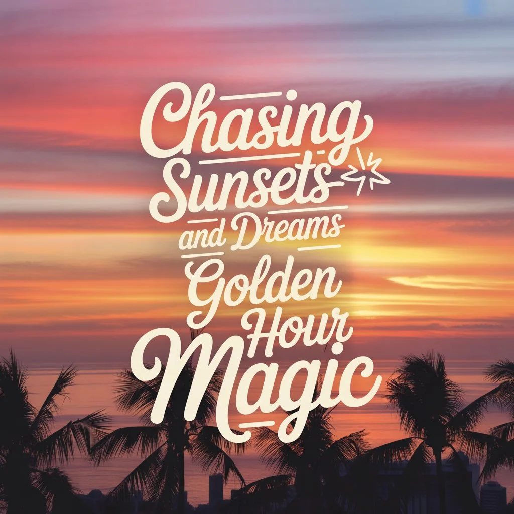 instagram sunset captions