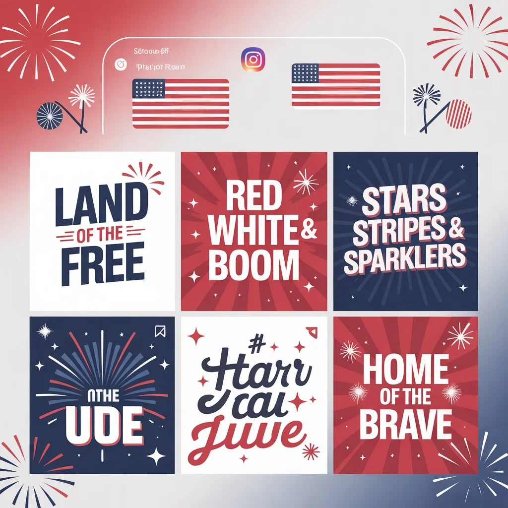 4th of july instagram captions