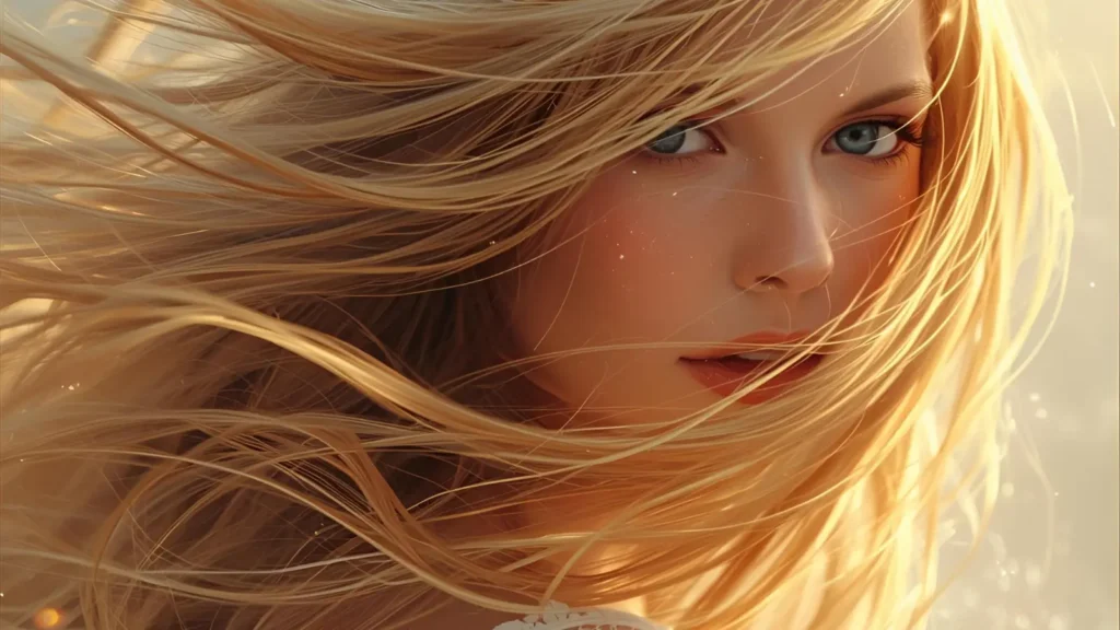 blonde hair instagram captions