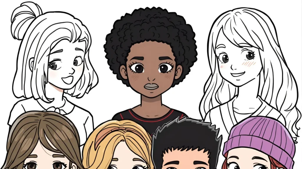 Dandy’s World Friends Coloring Pages