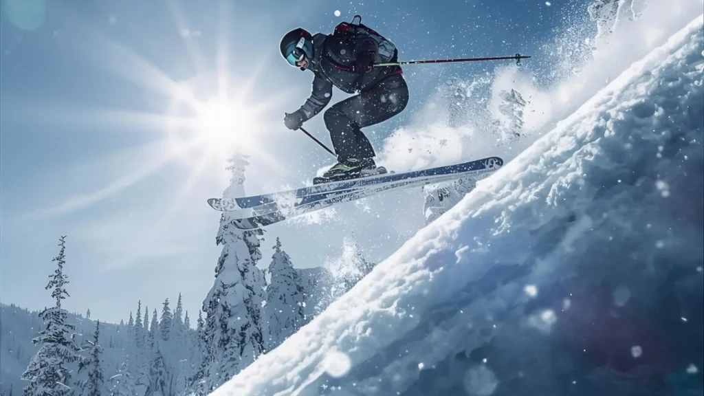 skiing instagram captions