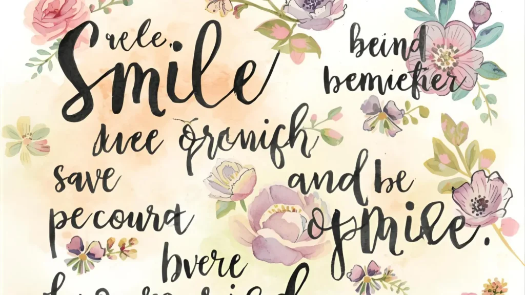 smile quotes for instagram captions