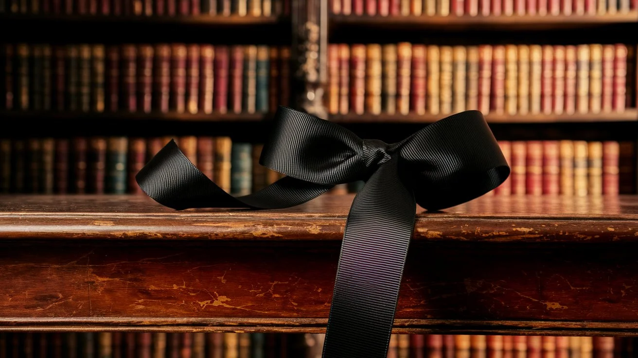 black ribbon meaning
