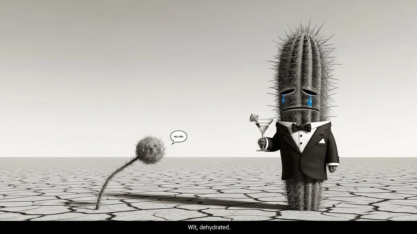 meaning of dry sense of humour