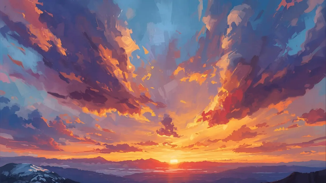 sunset captions instagram