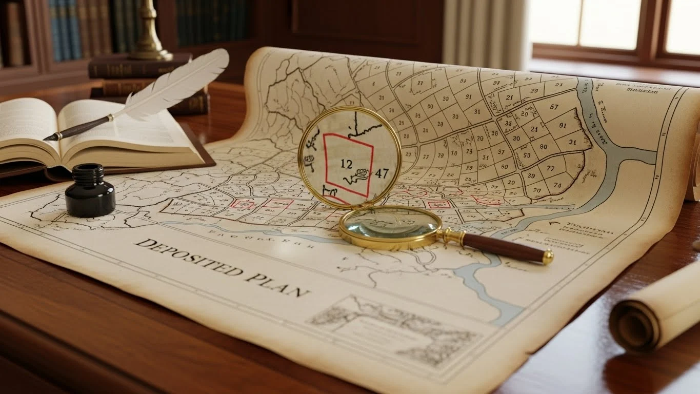 what does deposited plan mean